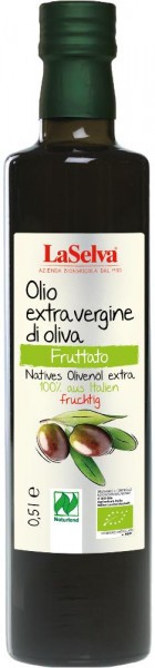 BIO Natives Olivenöl extra FRUCHTIG - 100% aus Italien - 0,5l