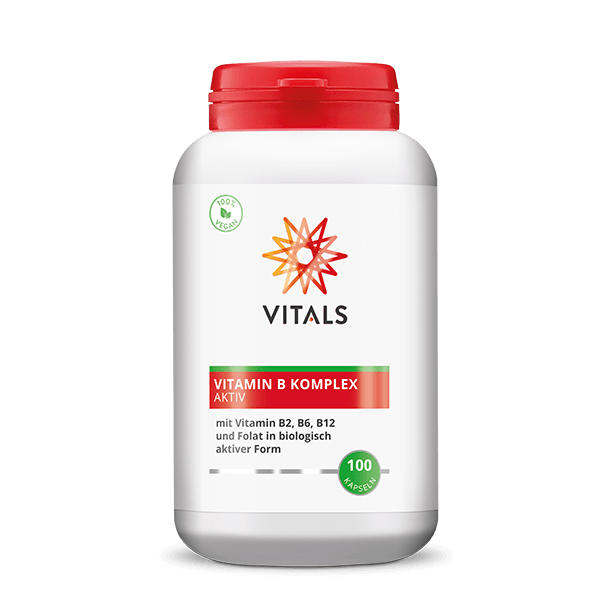 Vitamin B-Komplex Aktiv, mit Niacinamid, 100 Kapseln